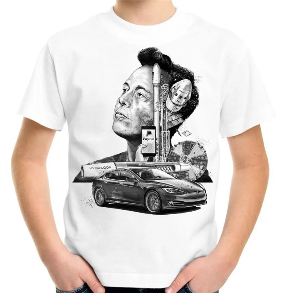 Elon Musk Casual T-shirt