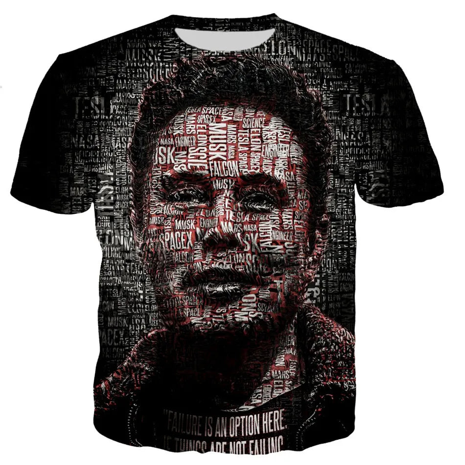 Elon Musk Casual T-shirt