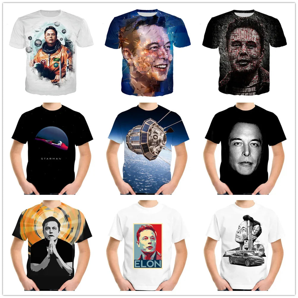 Elon Musk Casual T-shirt