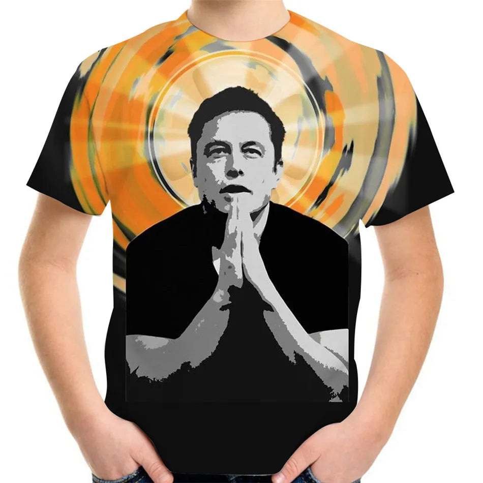 Elon Musk Casual T-shirt