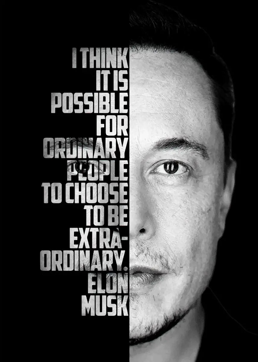 Graffiti Art Elon Musk Smoking Canvas Painting Classic Entrepreneur Inspirational Quote Poster and Print Wall Art Room Decor