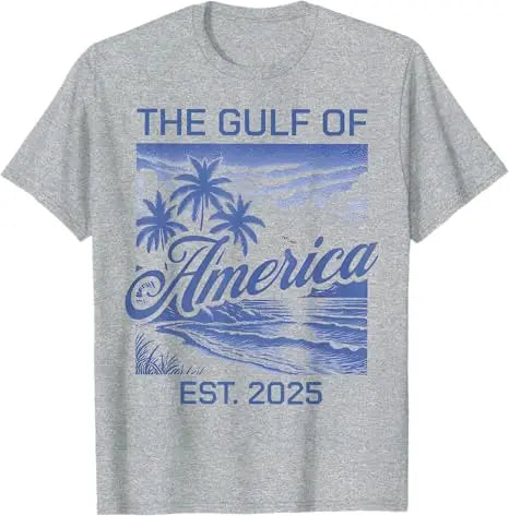 Retro Gulf of USA America Est 2025 American Flag