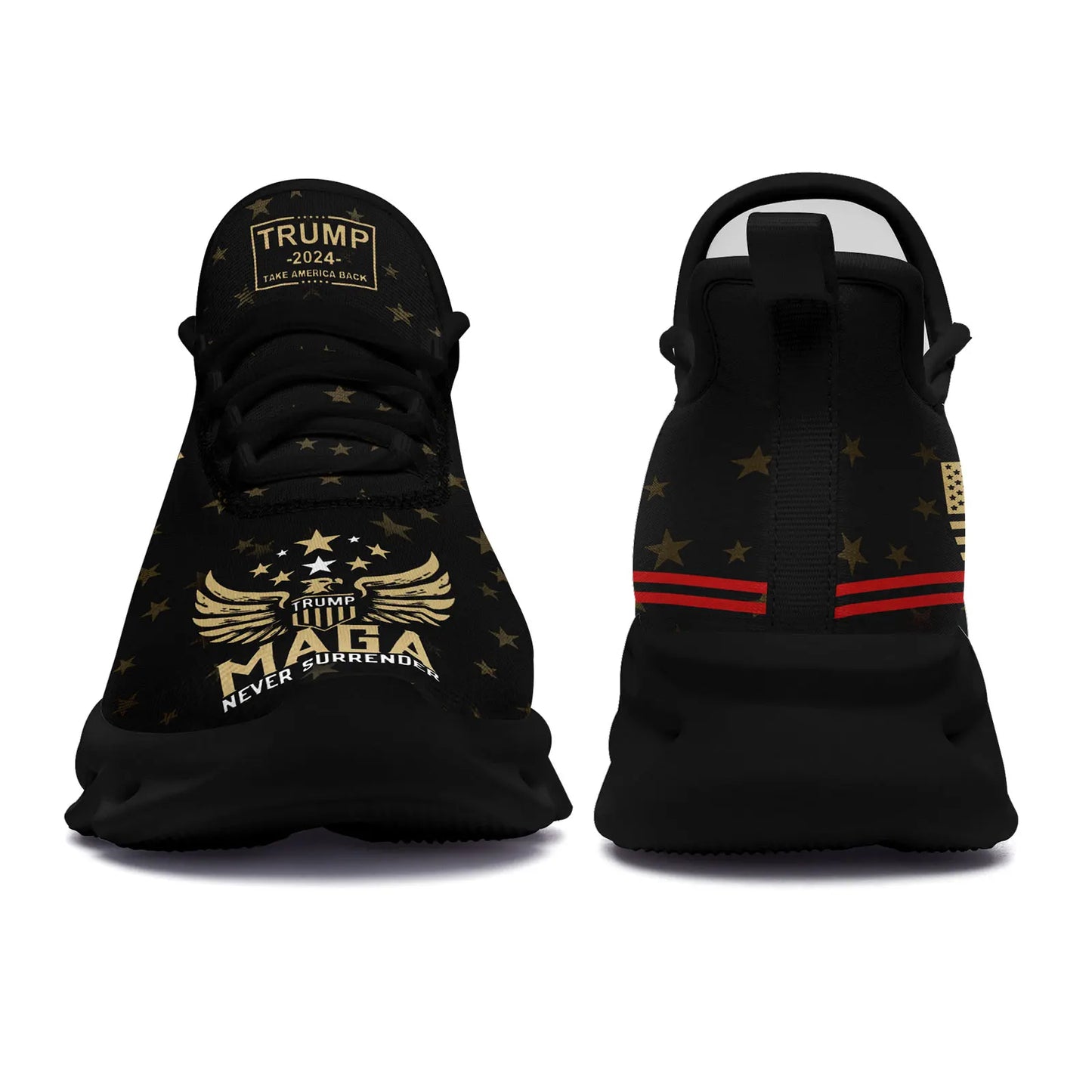 Dropshipping Print On Demand Custom Casual Shoes Sneaker Trump Maga 2024 Election Take America Back Design Free Shipping