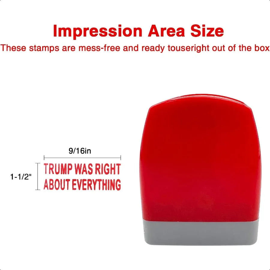 Trump was Right About Everything Stamp