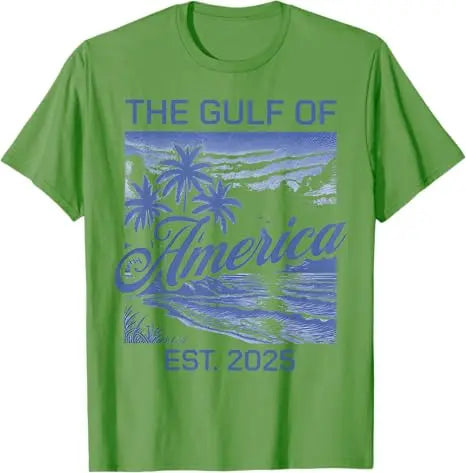 Retro Gulf of USA America Est 2025 American Flag