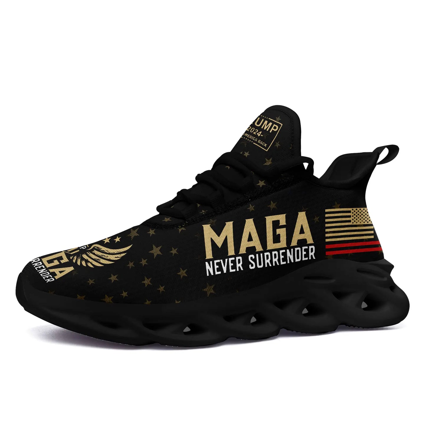 Dropshipping Print On Demand Custom Casual Shoes Sneaker Trump Maga 2024 Election Take America Back Design Free Shipping