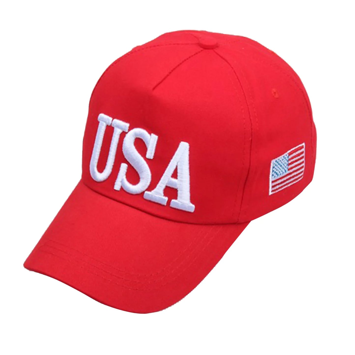 USA Red Sun Hat Make America Great Again Hat Donald Trump 2024 Republican Cap New York Casual Street Sunscreen Campaign Hats