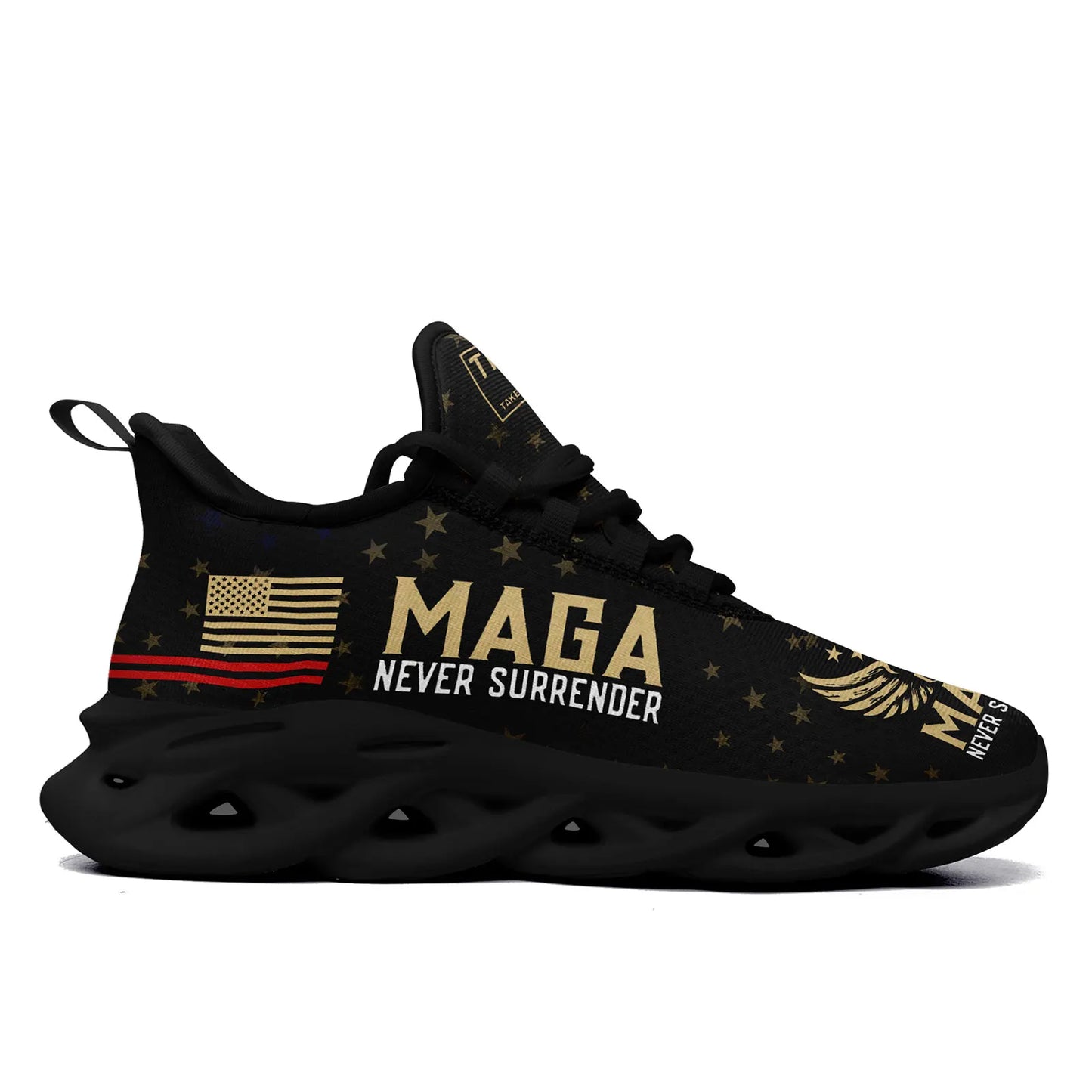 Dropshipping Print On Demand Custom Casual Shoes Sneaker Trump Maga 2024 Election Take America Back Design Free Shipping