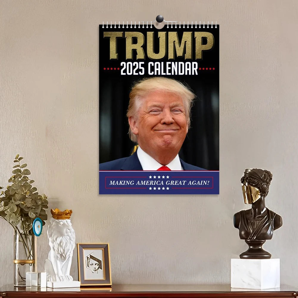 Trump 2025 Wall Calendar Making America Great Again! 12 Monthly Calendar