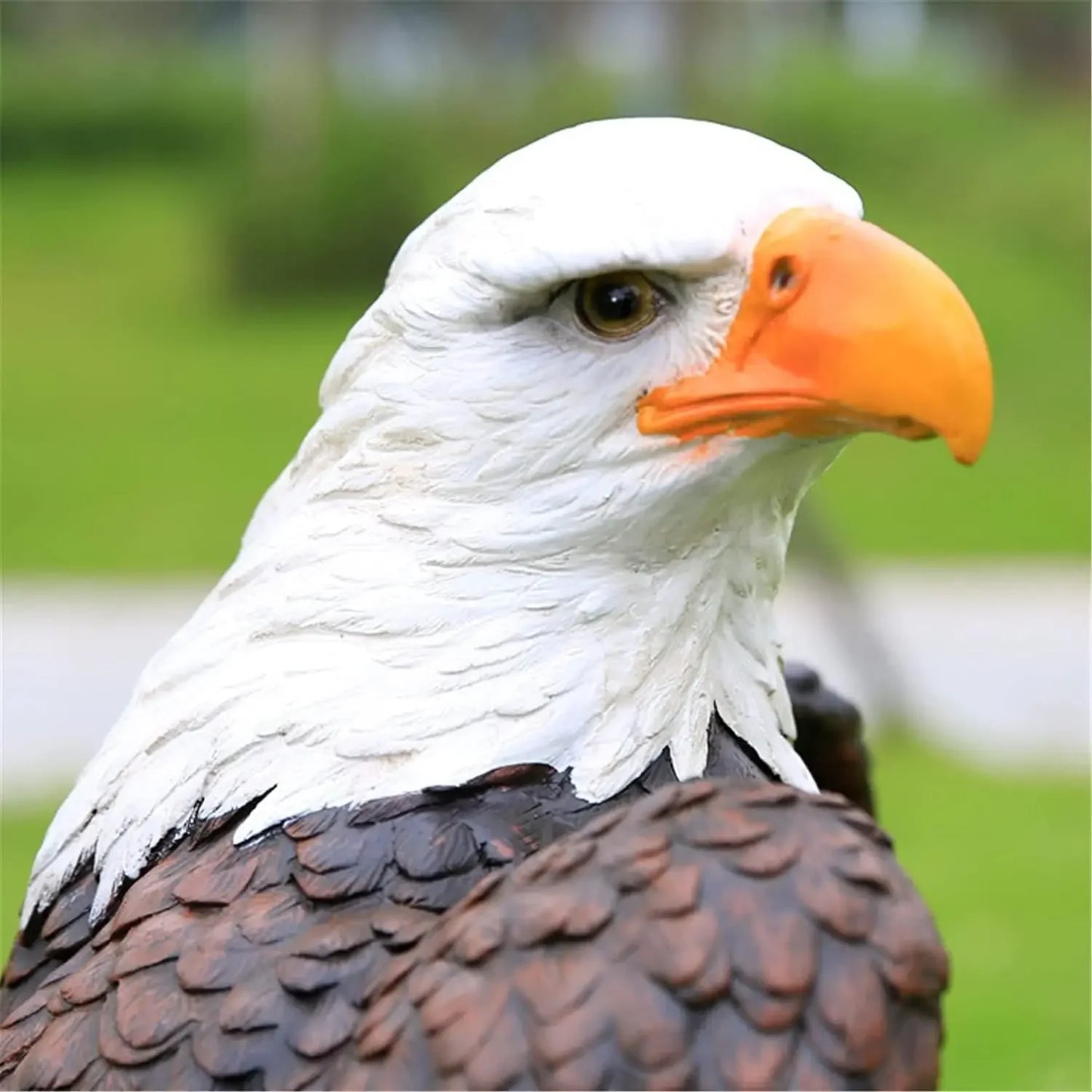 Flight of Freedom American Bald Eagle Garden and Yard Statue