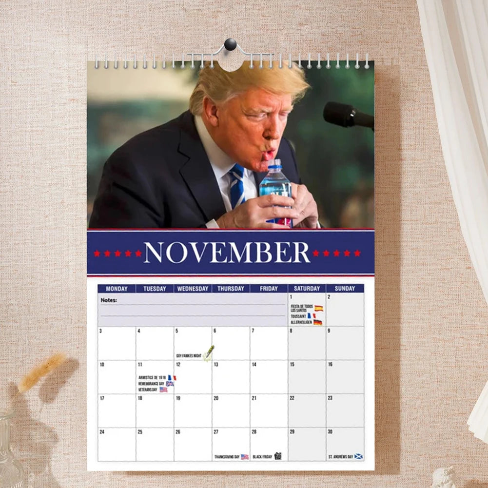 Trump 2025 Wall Calendar Making America Great Again! 12 Monthly Calendar
