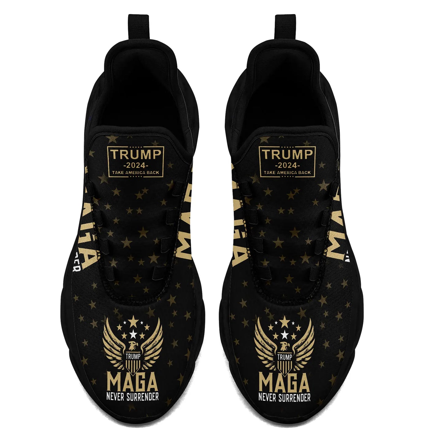 Dropshipping Print On Demand Custom Casual Shoes Sneaker Trump Maga 2024 Election Take America Back Design Free Shipping