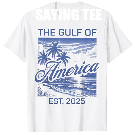 Retro Gulf of USA America Est 2025 American Flag