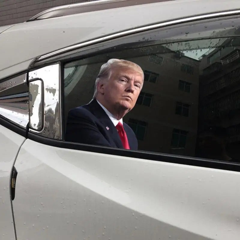 Biden Window Glass Stickers Trump Car Stickers US Presidential Stickers Funny Car Stickers Waterproof PVC Car Window Sticker