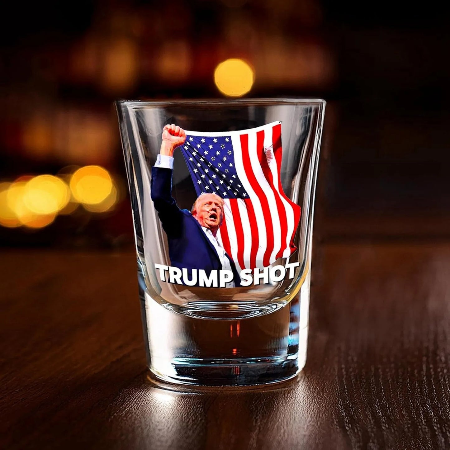 Trump Shot Glass 2024 Presidential Election Maga Wine Glass Make America Great Again Drinkware Kitchen Accessory