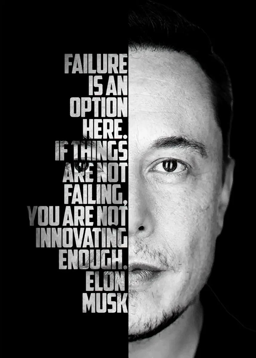 Graffiti Art Elon Musk Smoking Canvas Painting Classic Entrepreneur  Inspirational Quote Poster and Print Wall Art Room Decor