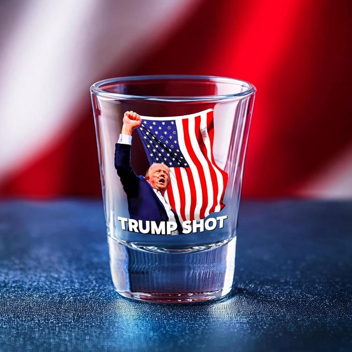 Trump Shot Glass 2024 Presidential Election Maga Wine Glass Make America Great Again Drinkware Kitchen Accessory