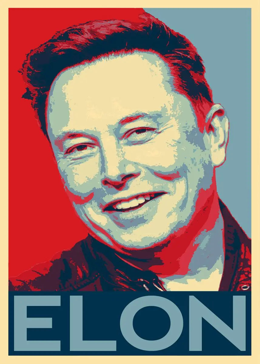 Graffiti Art Elon Musk Smoking Canvas Painting Classic Entrepreneur  Inspirational Quote Poster and Print Wall Art Room Decor