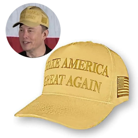 Donald Trump 45-47 Never Surrender MAGA Hat Trump 2024 Hats USA Embroidered Adjustable Baseball Cap MAGA Gold Hats