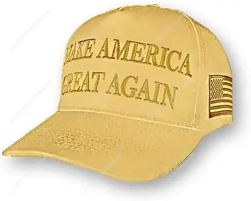 Donald Trump 45-47 Never Surrender MAGA Hat Trump 2024 Hats USA Embroidered Adjustable Baseball Cap MAGA Gold Hats