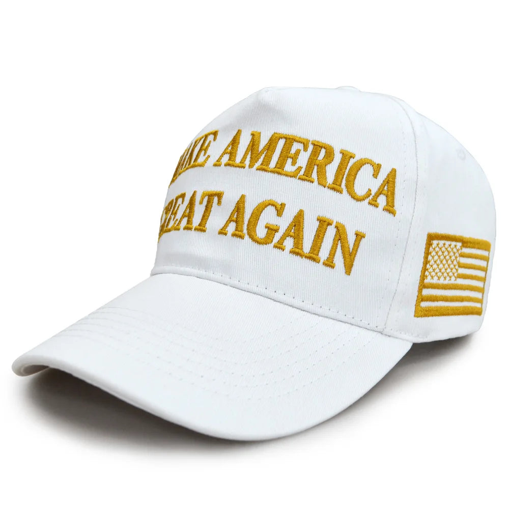 2024 Donald Trump Merchandise MAGA American Trucker Hat Make America Great Again Slogan USA Flag KAG 45-47 Baseball Cap