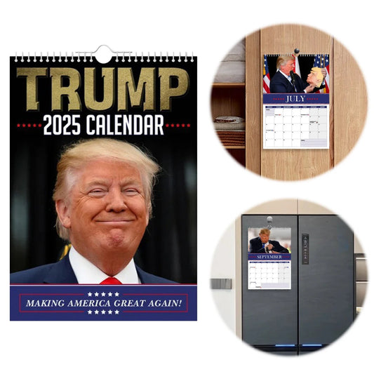 Trump 2025 Wall Calendar Making America Great Again! 12 Monthly Calendar